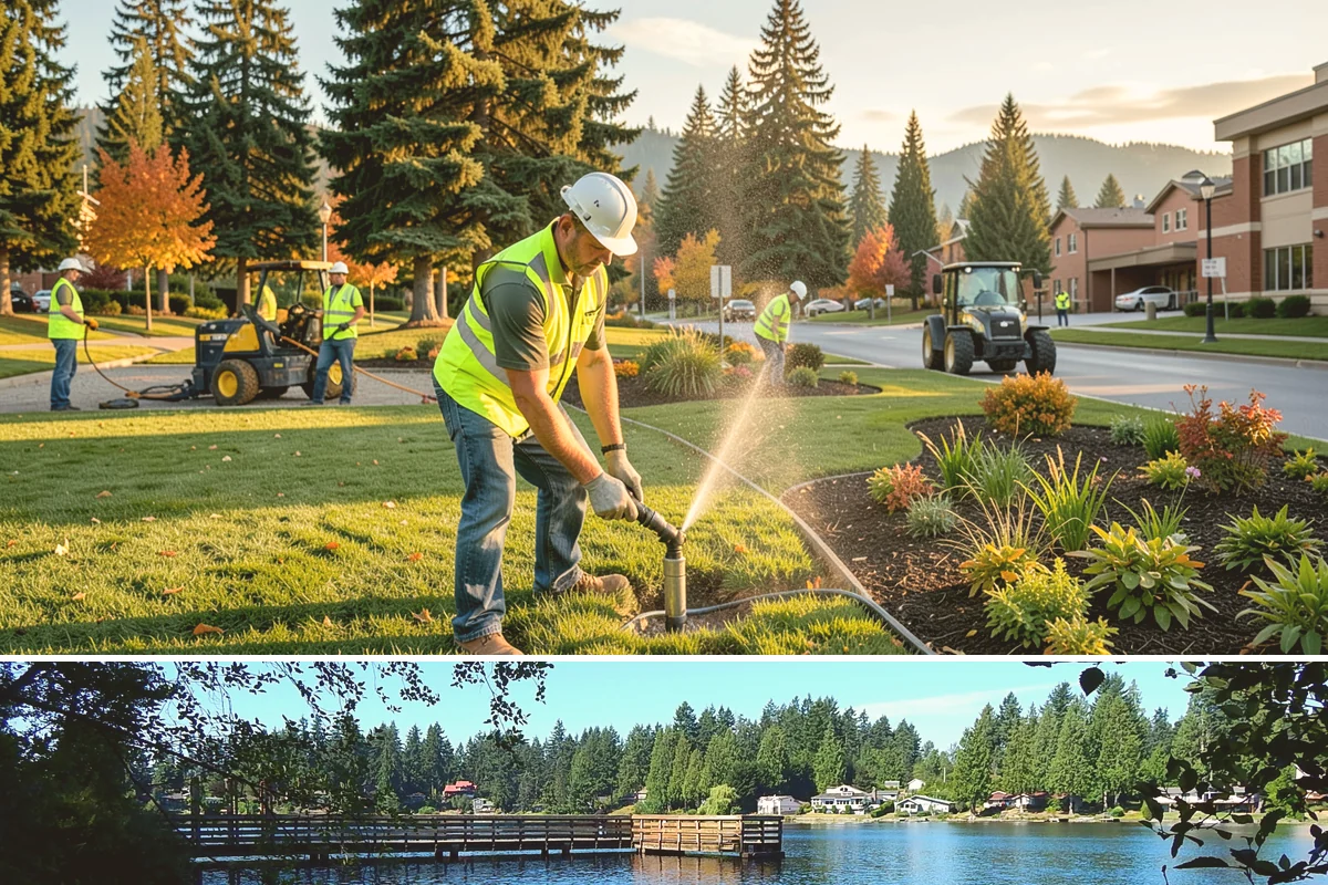 Encampment Cleanup in Federal Way, King County, WA - Cleanups occur year-round, with sensitive riparian and wetland-adjacent sites timed to limit environmental disturbance.