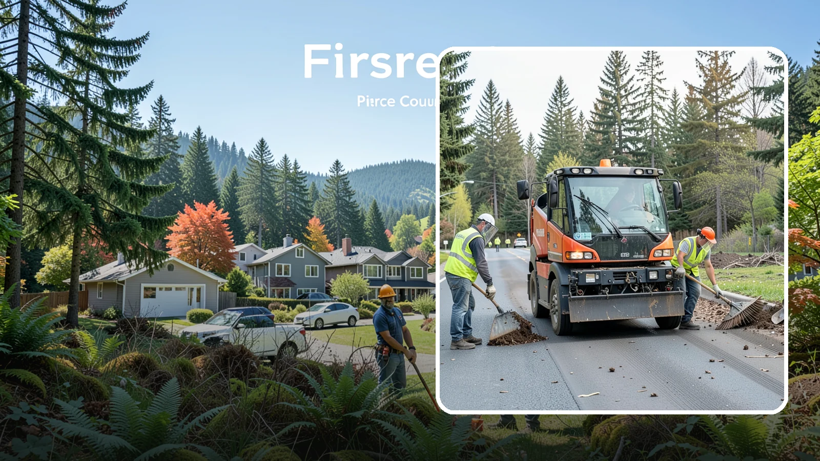 Encampment Cleanup in Fircrest, Pierce County, WA - Coordinated cleanup and restoration of vacated encampment sites following your jurisdiction's protocols.