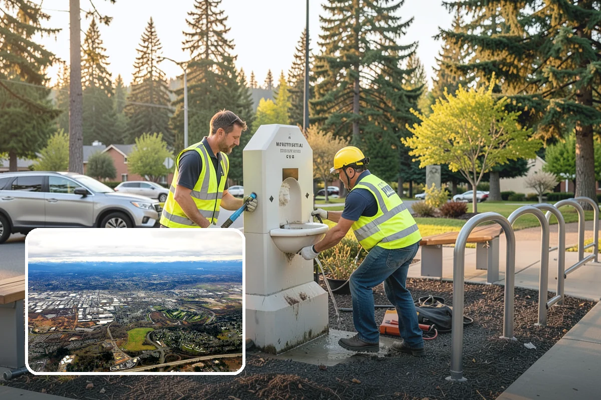 Encampment Cleanup in Kent, King County, WA - Crews trained in biohazard and sharps protocols