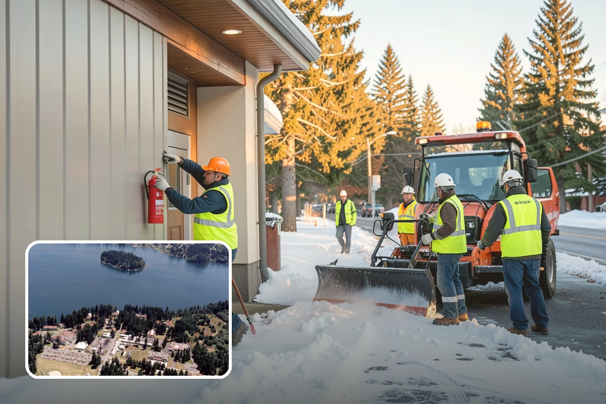Encampment Cleanup in Lakewood, Pierce County, WA - Crews trained in biohazard and sharps protocols