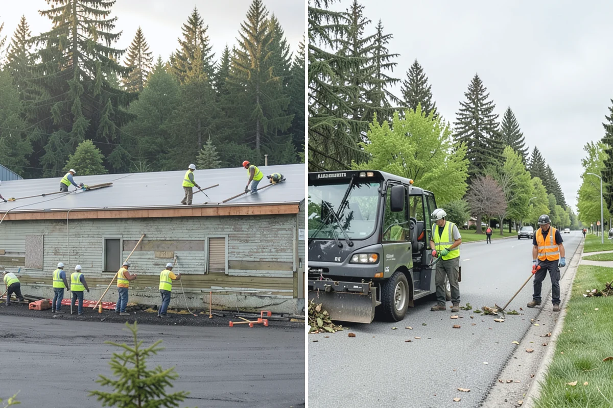 Encampment Cleanup in Marysville, Snohomish County, WA - Coordinate timing with outreach, notice, and enforcement staff