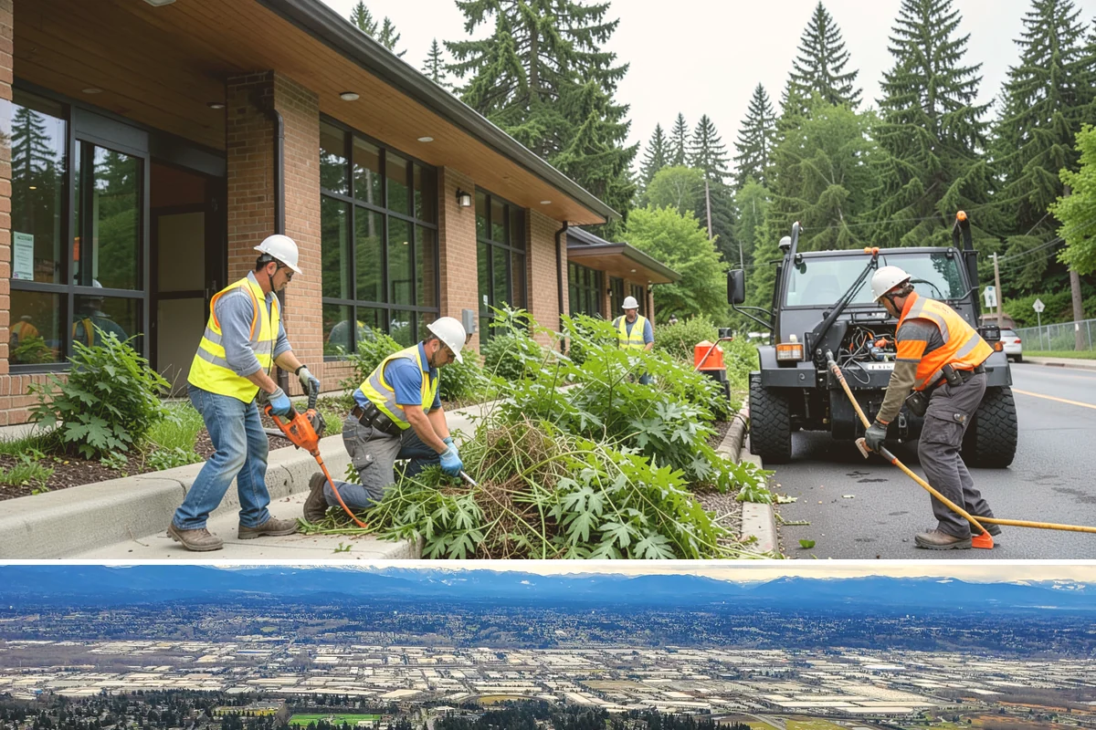 Encampment Cleanup in SeaTac, King County, WA - Cleanups occur year-round, with sensitive riparian and wetland-adjacent sites timed to limit environmental disturbance.