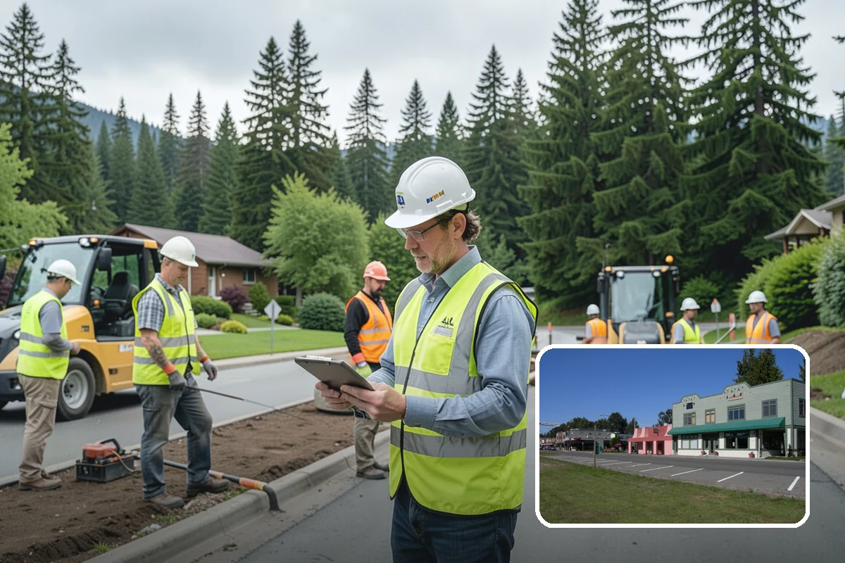 Encampment Cleanup in Snoqualmie, King County, WA - Crews trained in biohazard and sharps protocols