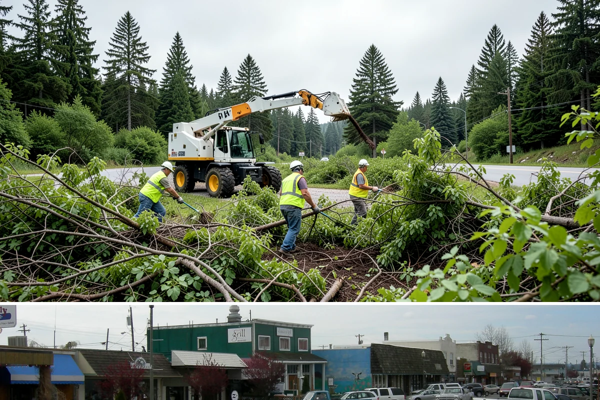Encampment Cleanup in Stanwood, Snohomish County, WA - Cleanups occur year-round, with sensitive riparian and wetland-adjacent sites timed to limit environmental disturbance.