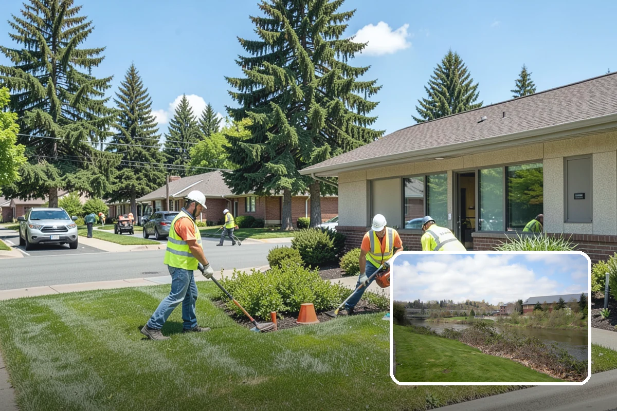 Encampment Cleanup in Tukwila, King County, WA - Crews trained in biohazard and sharps protocols