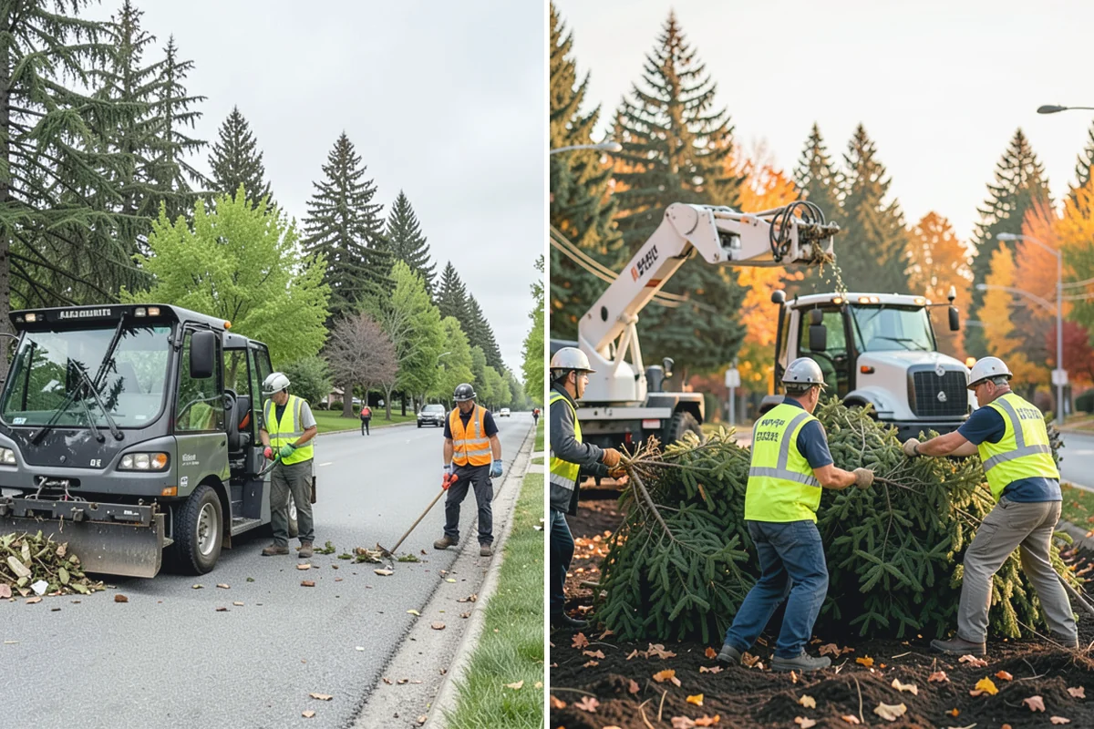 Engineered Wood Fiber Surfacing in Auburn, King County, WA - Install sub-base, drainage, and edge containment