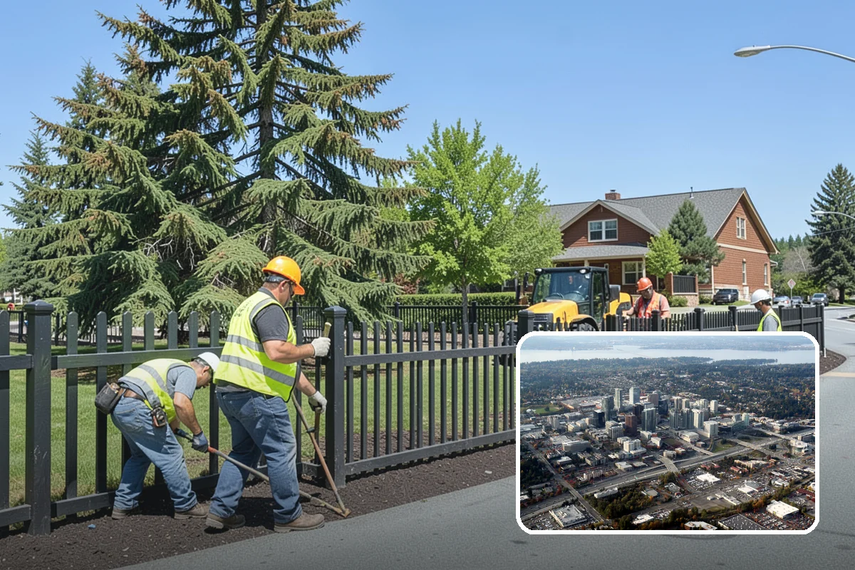 Engineered Wood Fiber Surfacing in Bellevue, King County, WA - Offers an economical accessible surfacing option