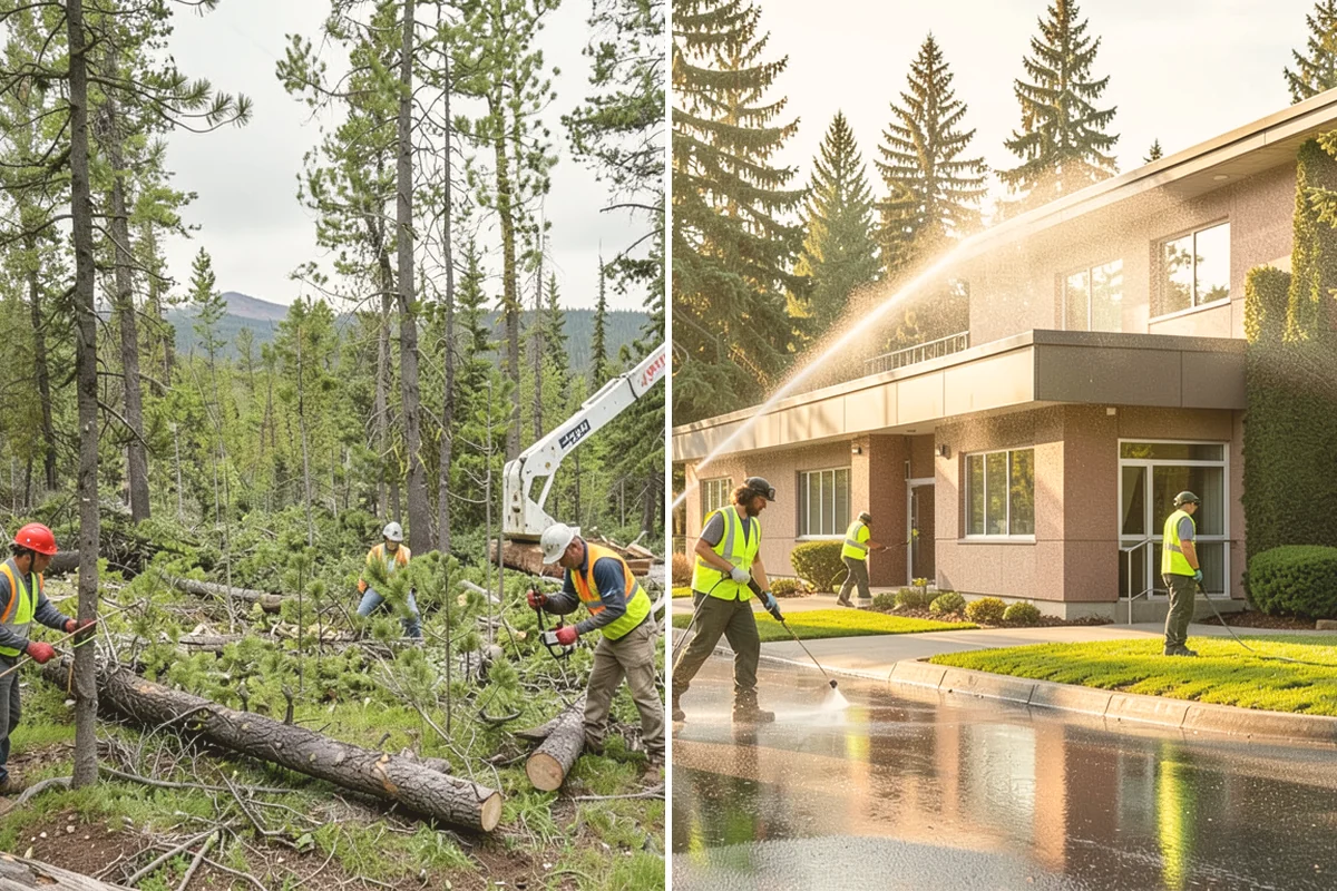 Engineered Wood Fiber Surfacing in Brier, Snohomish County, WA - Install sub-base, drainage, and edge containment