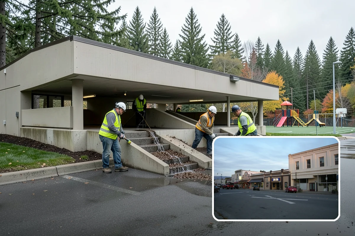 Engineered Wood Fiber Surfacing in Burlington, Skagit County, WA - Offers an economical accessible surfacing option