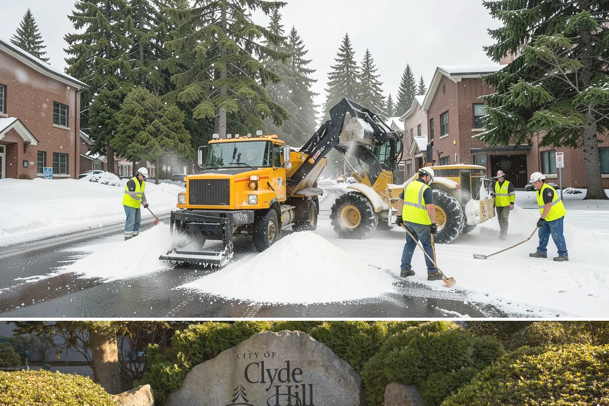 Engineered Wood Fiber Surfacing in Clyde Hill, King County, WA - Wood fiber can be installed in most conditions, but drier weather aids grading, drainage work, and initial compaction.