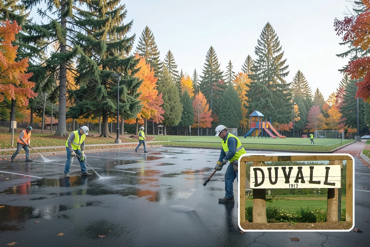 Engineered Wood Fiber Surfacing in Duvall, King County, WA - Offers an economical accessible surfacing option
