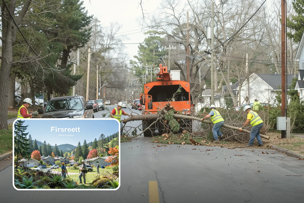 Engineered Wood Fiber Surfacing in Fircrest, Pierce County, WA - Offers an economical accessible surfacing option