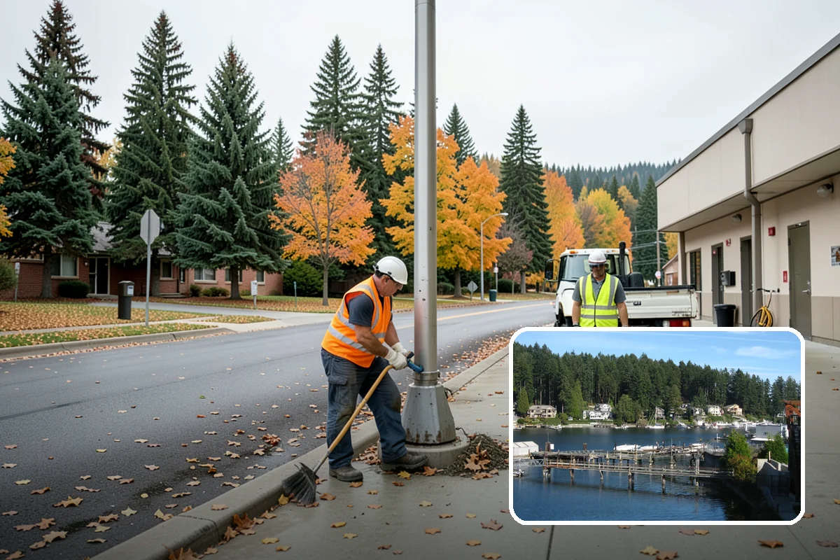 Engineered Wood Fiber Surfacing in Gig Harbor, Pierce County, WA - Offers an economical accessible surfacing option
