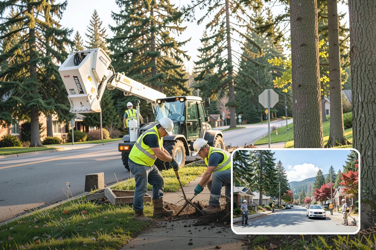 Engineered Wood Fiber Surfacing in Hunts Point, King County, WA - Offers an economical accessible surfacing option
