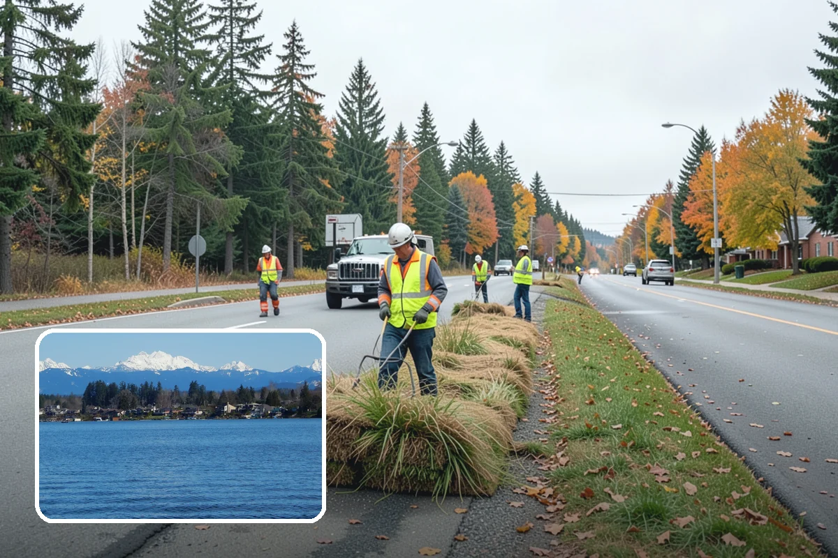 Engineered Wood Fiber Surfacing in Lake Stevens, Snohomish County, WA - Offers an economical accessible surfacing option