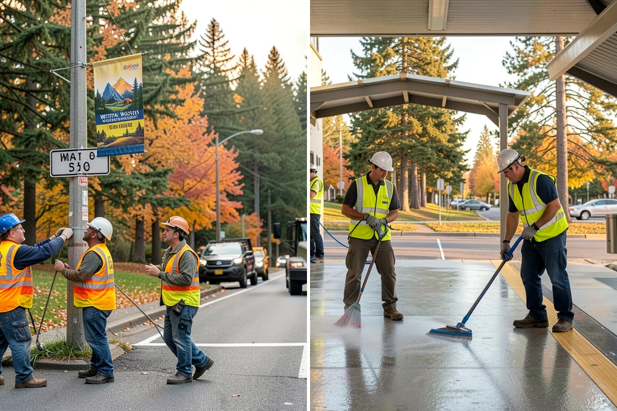 Engineered Wood Fiber Surfacing in Lakewood, Pierce County, WA - Install sub-base, drainage, and edge containment
