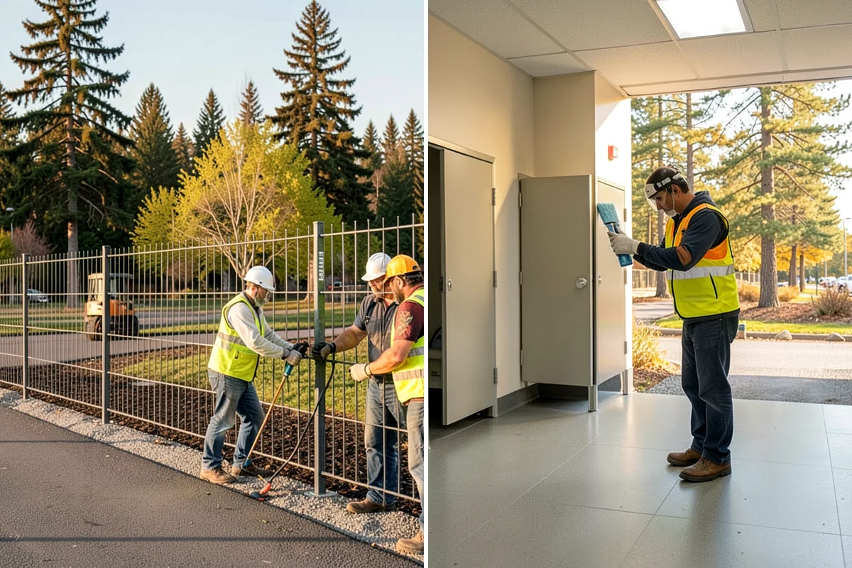 Engineered Wood Fiber Surfacing in Maple Valley, King County, WA - Install sub-base, drainage, and edge containment