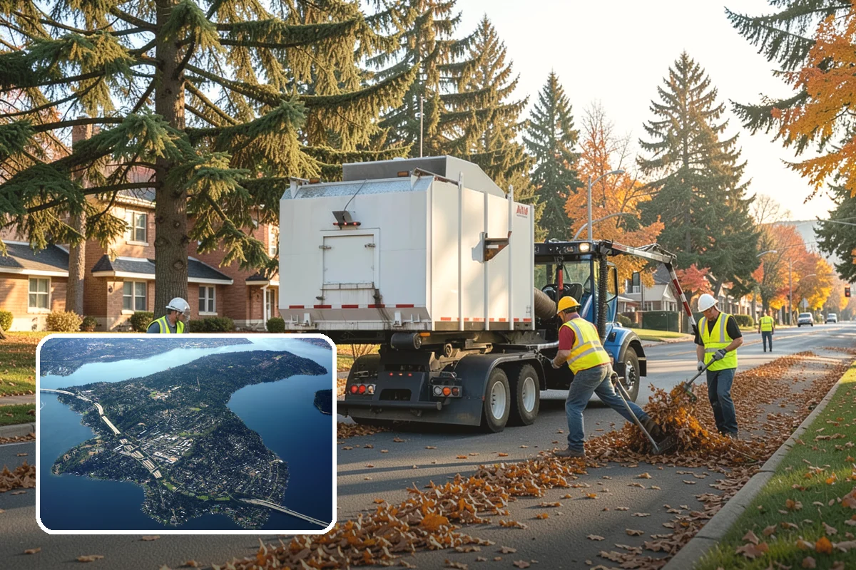 Engineered Wood Fiber Surfacing in Mercer Island, King County, WA - Offers an economical accessible surfacing option