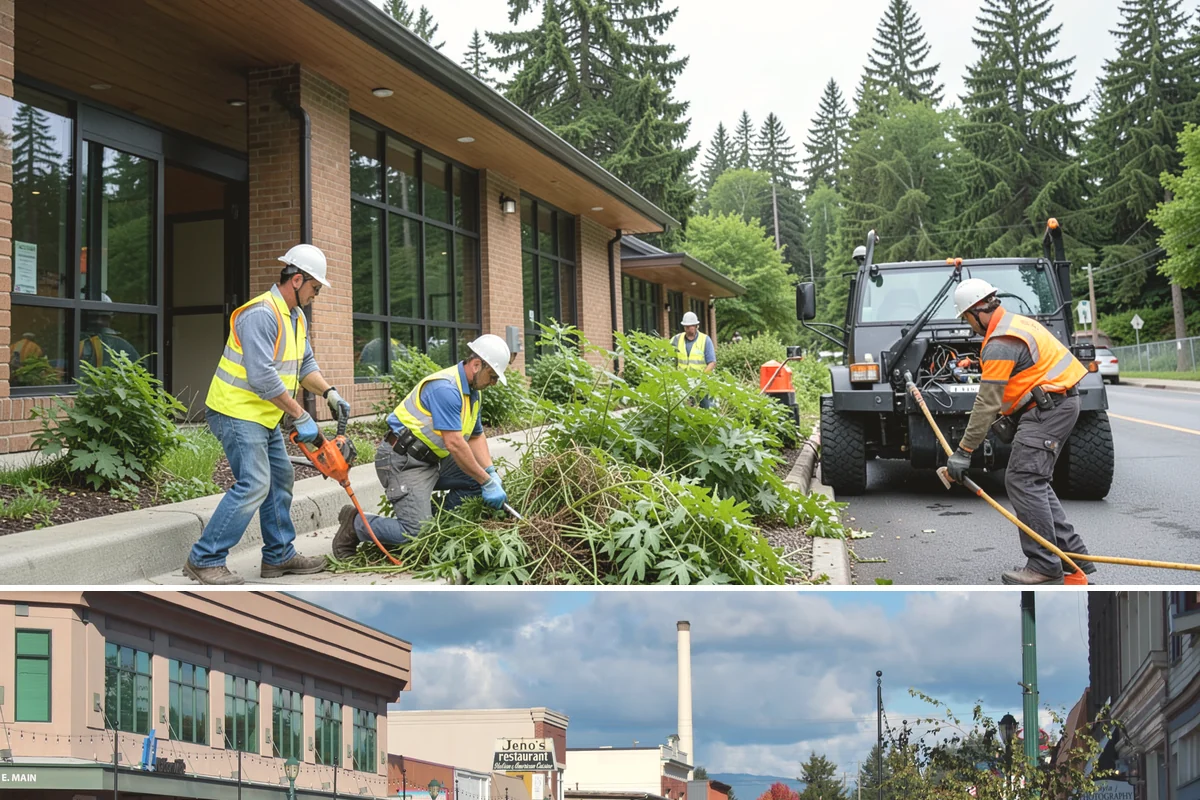 Engineered Wood Fiber Surfacing in Monroe, Snohomish County, WA - Wood fiber can be installed in most conditions, but drier weather aids grading, drainage work, and initial compaction.