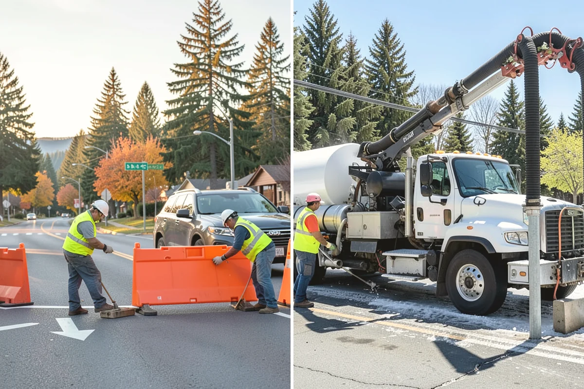 Engineered Wood Fiber Surfacing in Oak Harbor, Island County, WA - Install sub-base, drainage, and edge containment