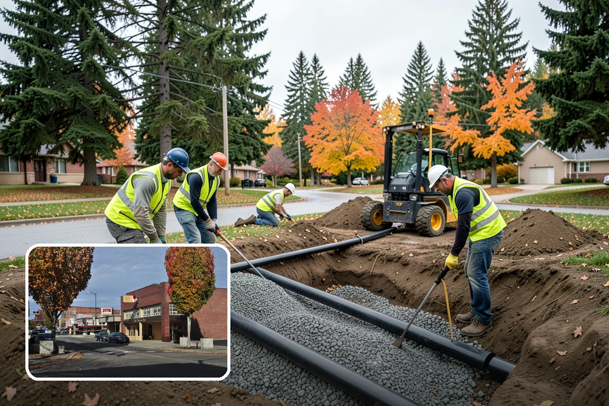 Engineered Wood Fiber Surfacing in Puyallup, Pierce County, WA - Offers an economical accessible surfacing option