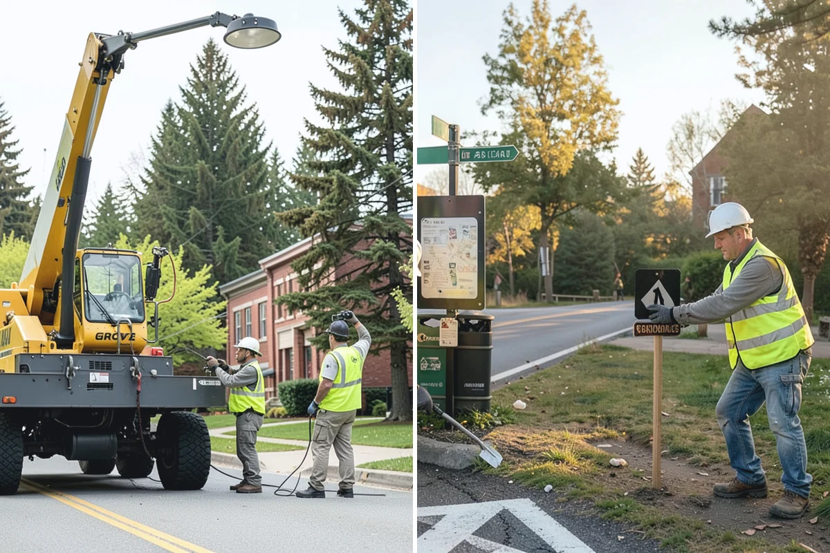 Engineered Wood Fiber Surfacing in Redmond, King County, WA - Install sub-base, drainage, and edge containment