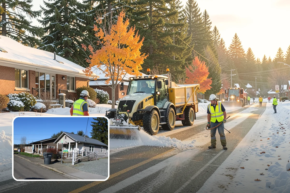 Engineered Wood Fiber Surfacing in South Prairie, Pierce County, WA - Offers an economical accessible surfacing option