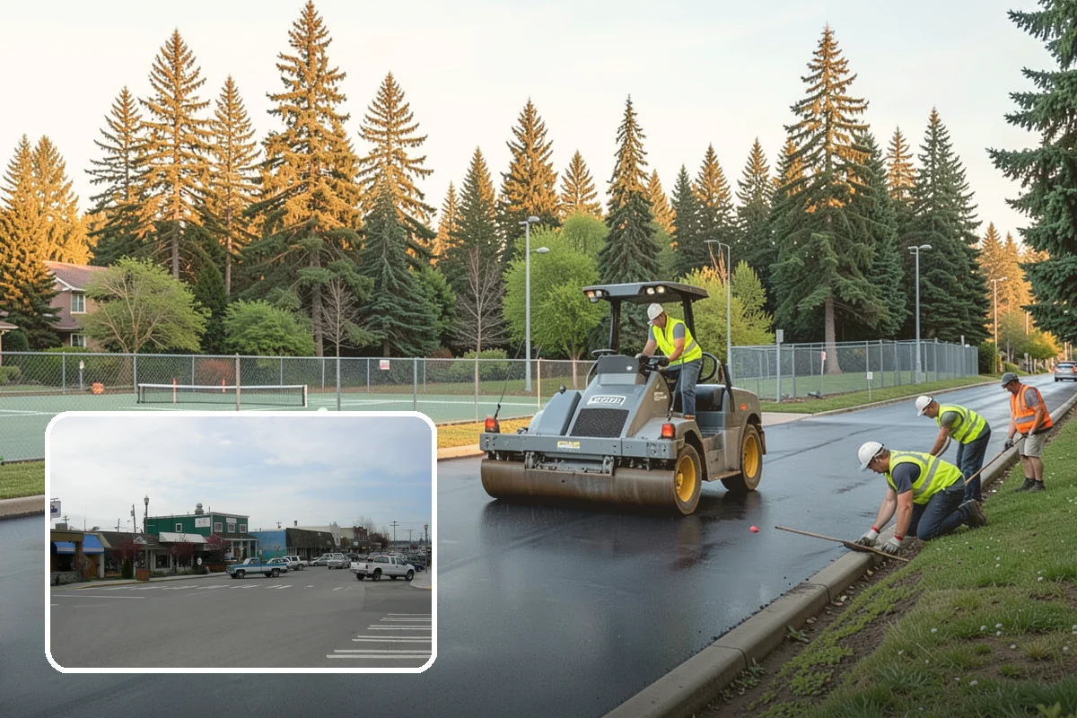 Engineered Wood Fiber Surfacing in Stanwood, Snohomish County, WA - Offers an economical accessible surfacing option