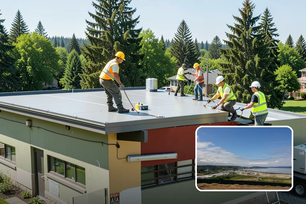Engineered Wood Fiber Surfacing in University Place, Pierce County, WA - Offers an economical accessible surfacing option