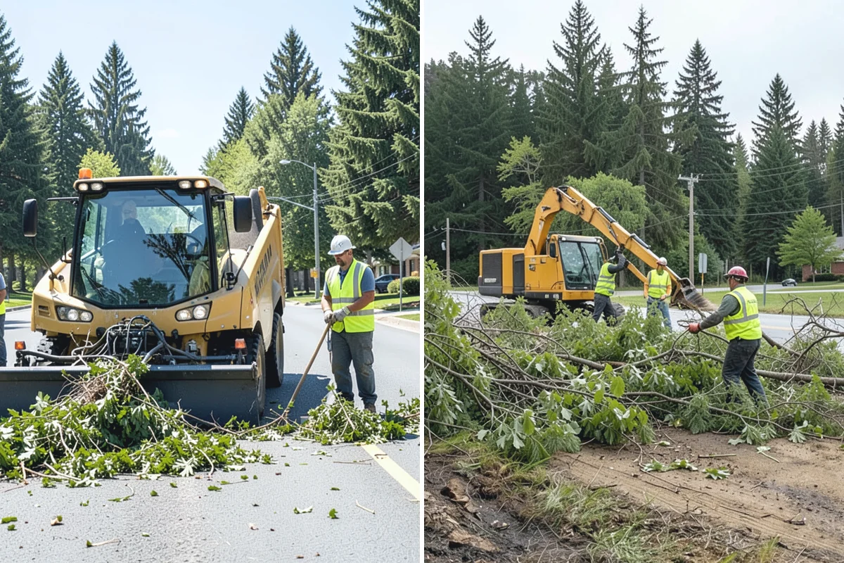 Engineered Wood Fiber Surfacing in Wilkeson, Pierce County, WA - Install sub-base, drainage, and edge containment
