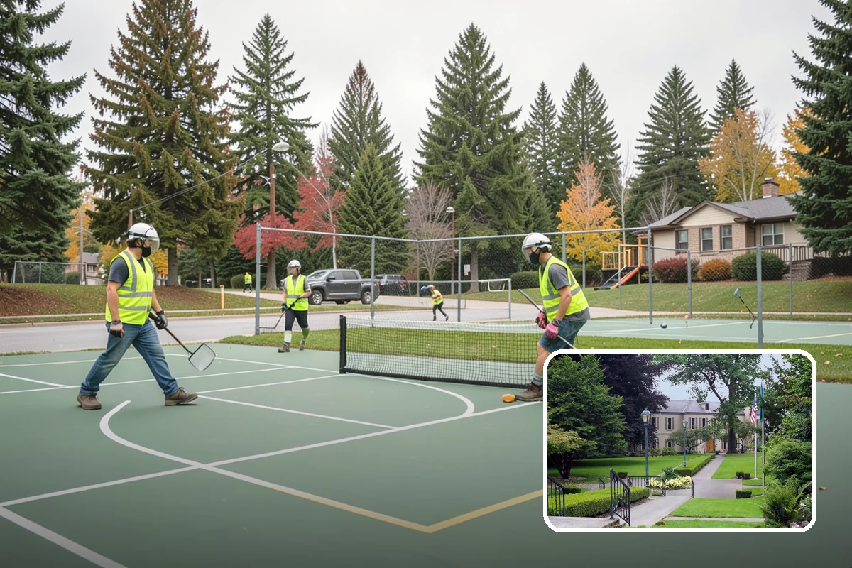 Engineered Wood Fiber Surfacing in Woodinville, King County, WA - Offers an economical accessible surfacing option