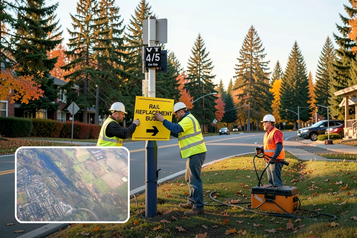 Equipment Mobilization in Algona, King County, WA - Permitted transport of oversized loads