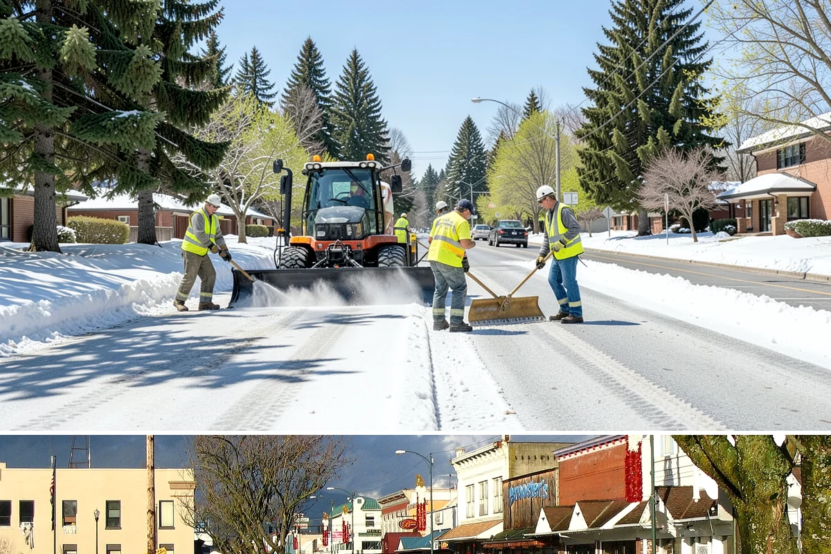 Equipment Mobilization in Arlington, Snohomish County, WA - Mobilization for exterior projects clusters in the dry season, when most heavy civil work is underway.