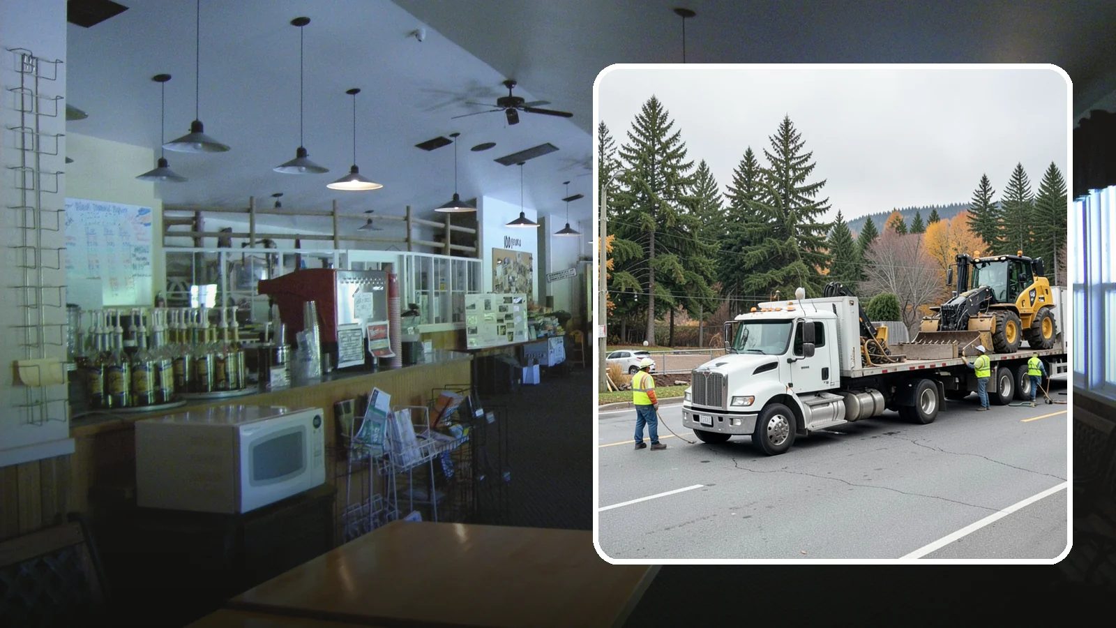 Equipment Mobilization in Black Diamond, King County, WA - Transport of heavy equipment to and from municipal work sites on the required schedule.