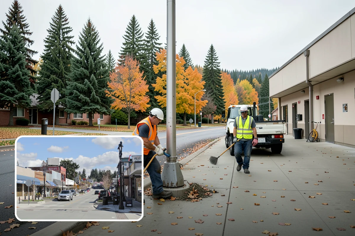 Equipment Mobilization in Bothell, King County, WA - Permitted transport of oversized loads