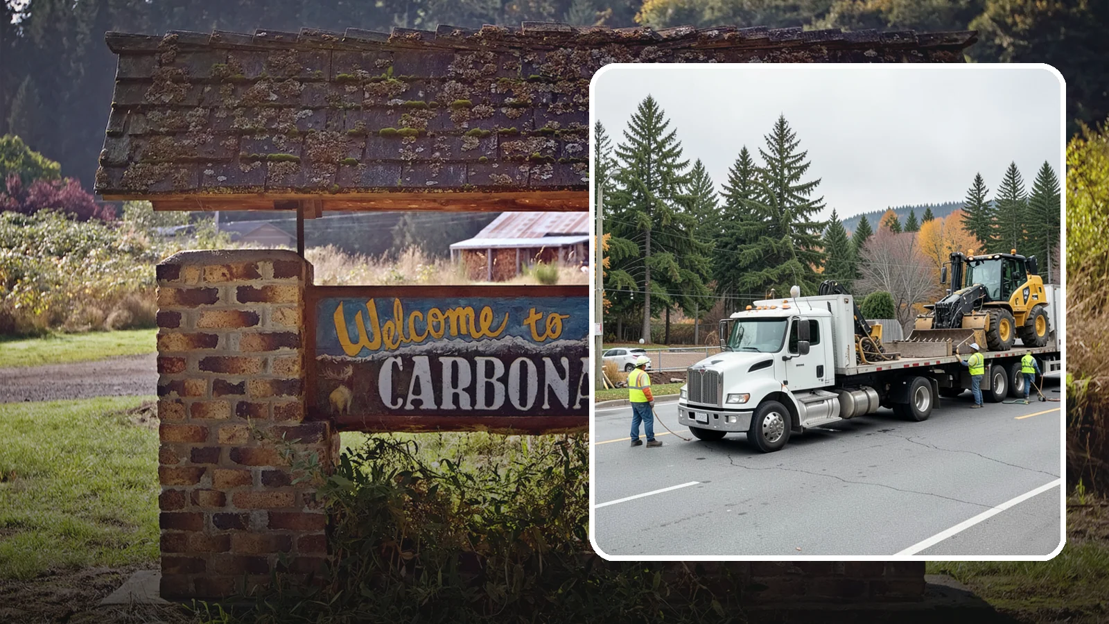 Equipment Mobilization in Carbonado, Pierce County, WA - Transport of heavy equipment to and from municipal work sites on the required schedule.