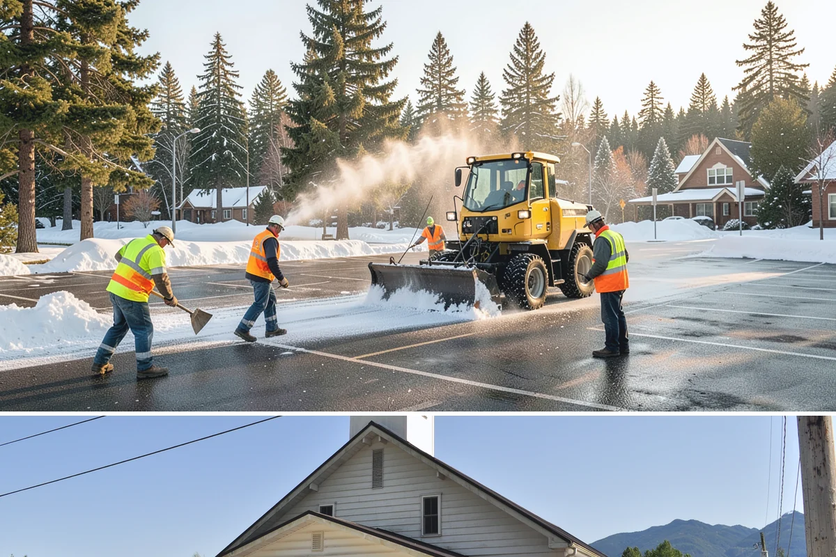 Equipment Mobilization in Concrete, Skagit County, WA - Mobilization for exterior projects clusters in the dry season, when most heavy civil work is underway.