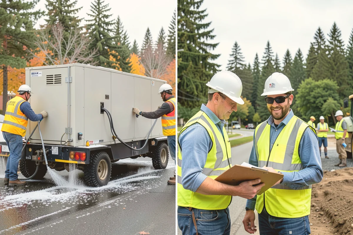Equipment Mobilization in Eatonville, Pierce County, WA - Identify equipment and transport needs