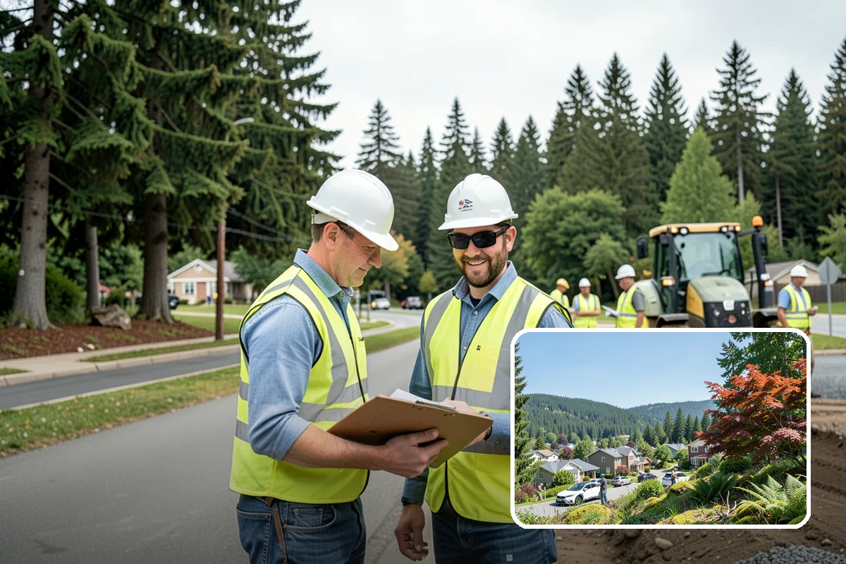 Equipment Mobilization in Index, Snohomish County, WA - Permitted transport of oversized loads
