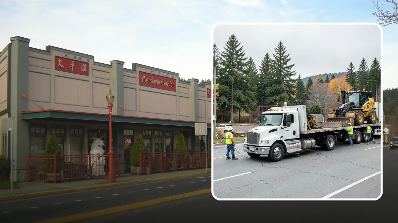 Equipment Mobilization in Issaquah, King County, WA - Transport of heavy equipment to and from municipal work sites on the required schedule.