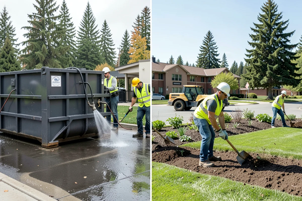 Equipment Mobilization in Lake Forest Park, King County, WA - Identify equipment and transport needs