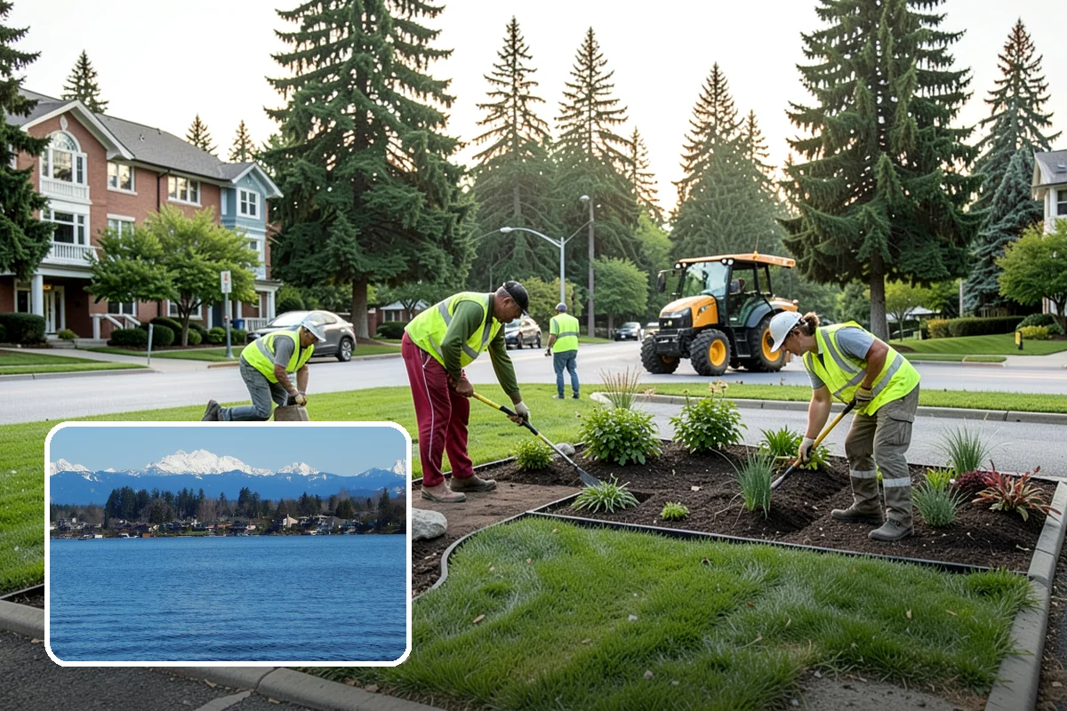 Equipment Mobilization in Lake Stevens, Snohomish County, WA - Permitted transport of oversized loads