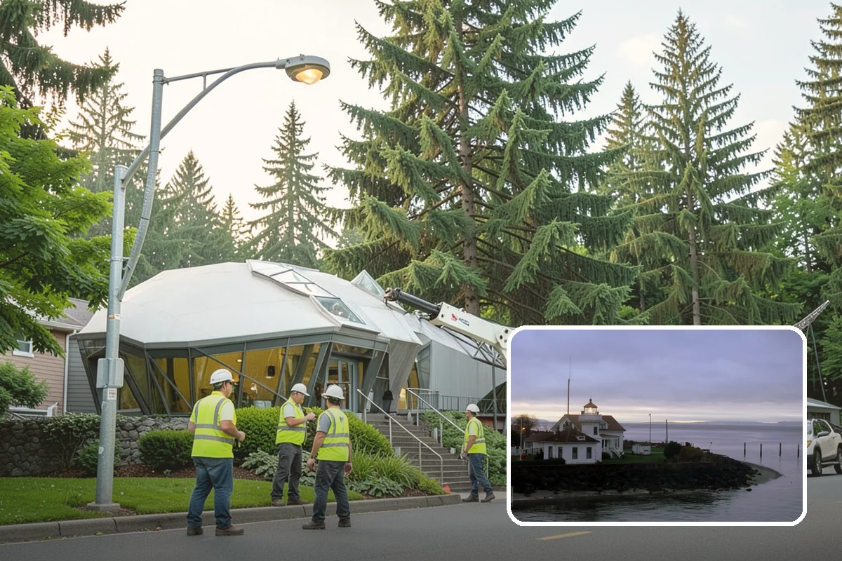 Equipment Mobilization in Mukilteo, Snohomish County, WA - Permitted transport of oversized loads