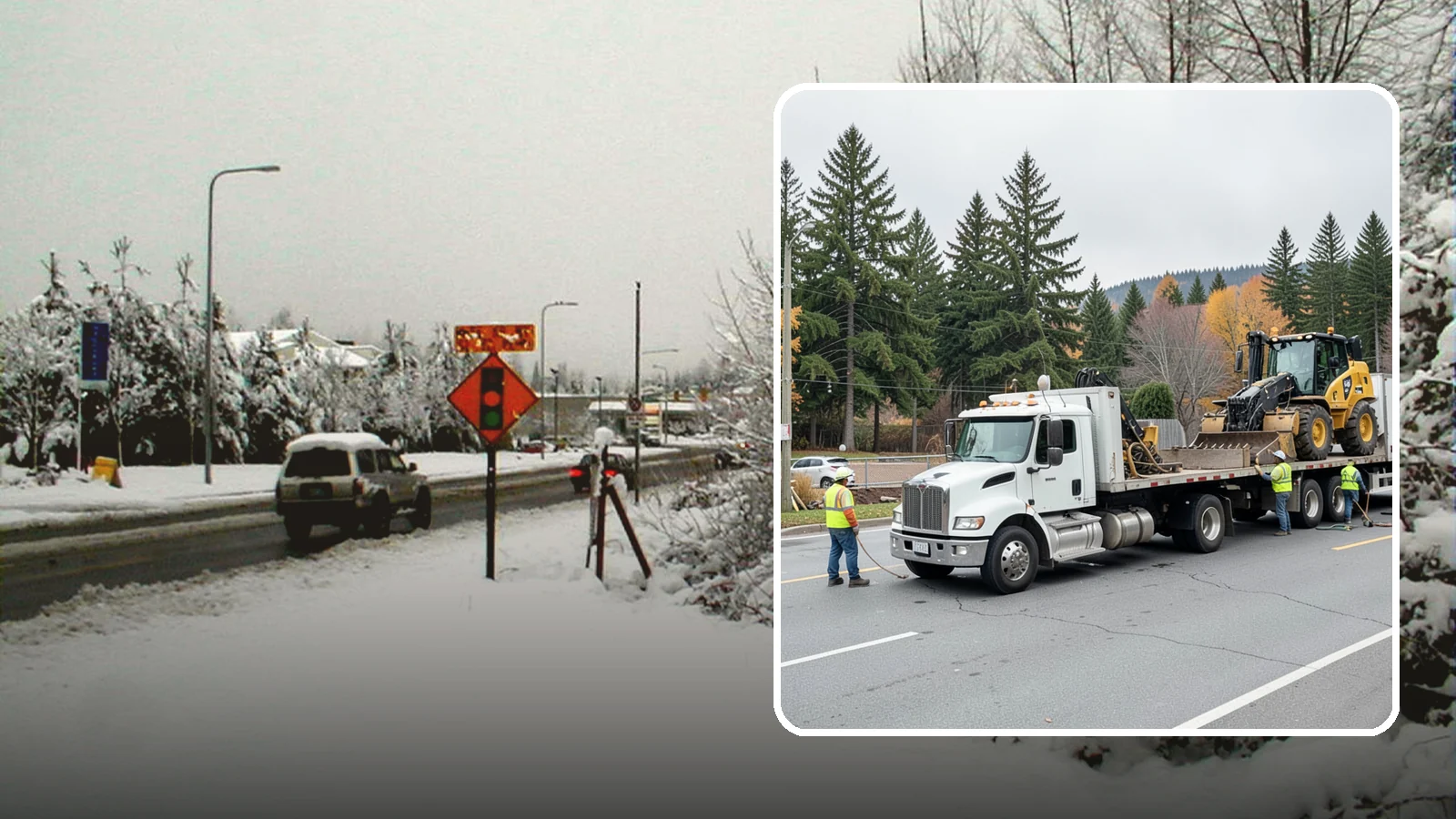 Equipment Mobilization in Newcastle, King County, WA - Transport of heavy equipment to and from municipal work sites on the required schedule.