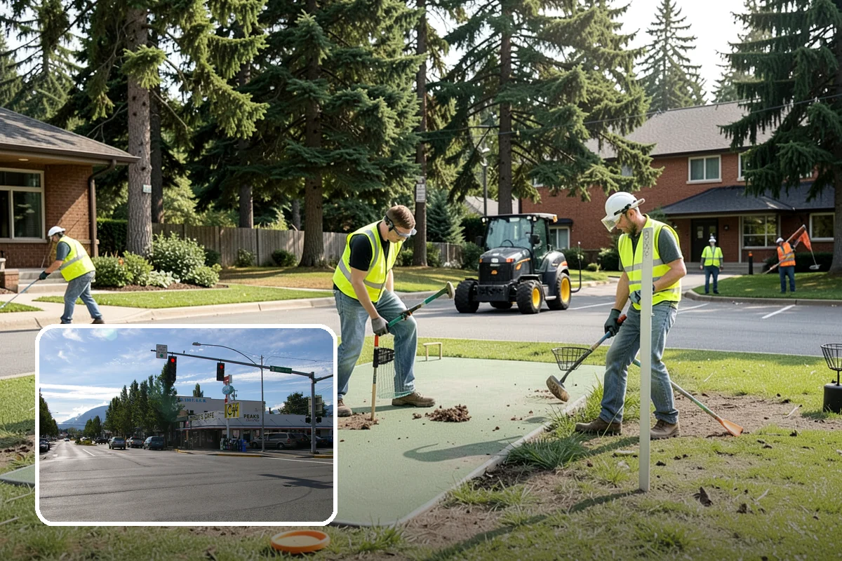 Equipment Mobilization in North Bend, King County, WA - Permitted transport of oversized loads