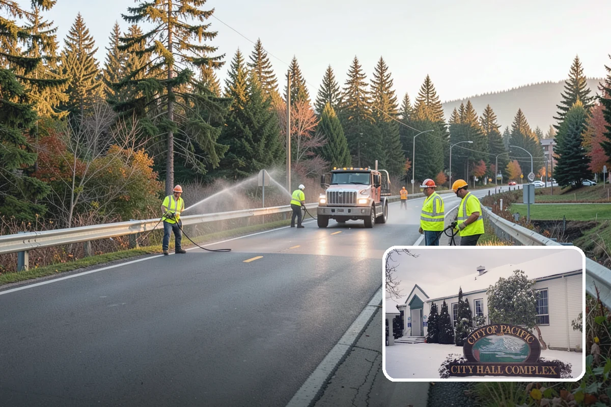 Equipment Mobilization in Pacific, King County, WA - Permitted transport of oversized loads