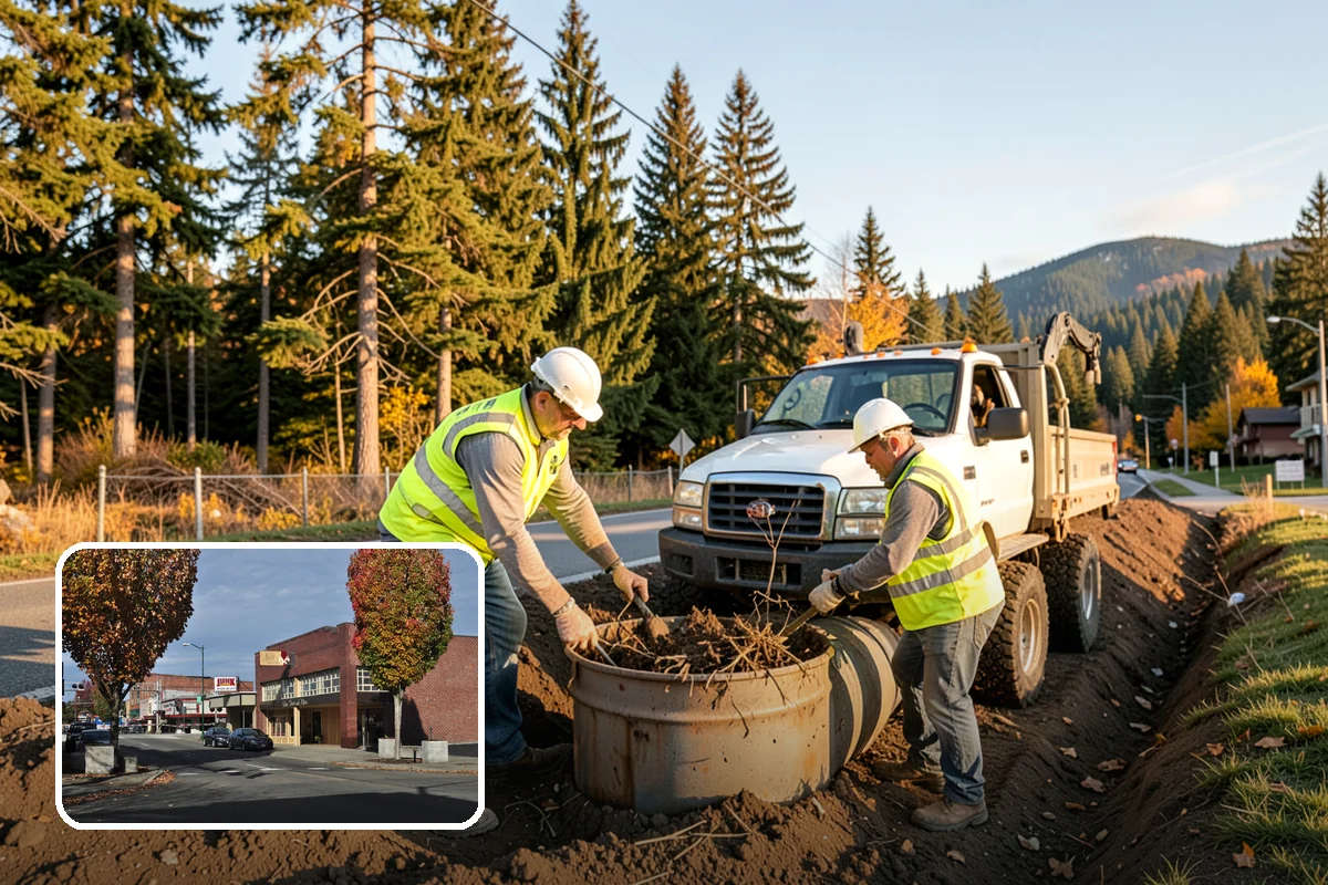 Equipment Mobilization in Puyallup, Pierce County, WA - Permitted transport of oversized loads