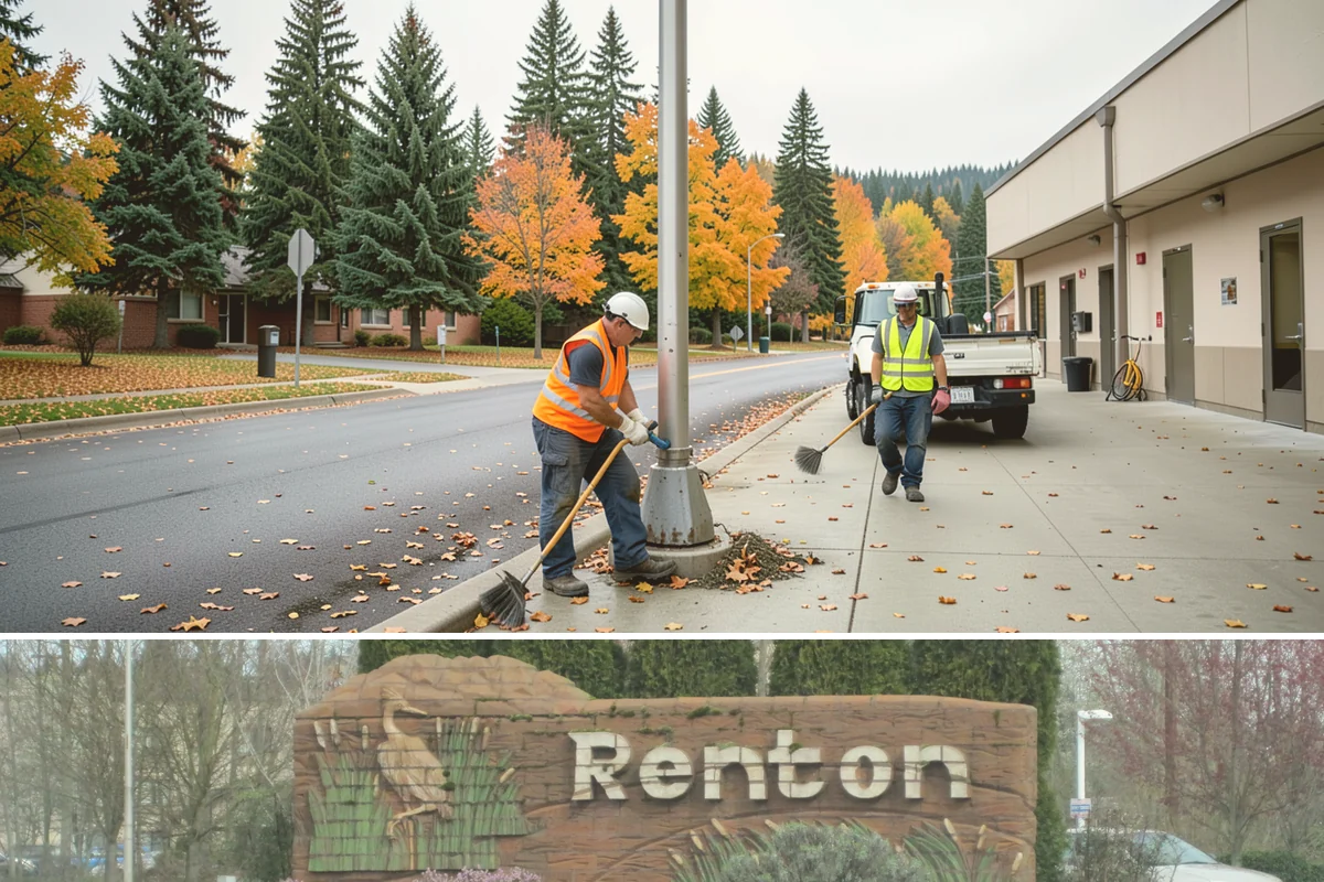 Equipment Mobilization in Renton, King County, WA - Mobilization for exterior projects clusters in the dry season, when most heavy civil work is underway.