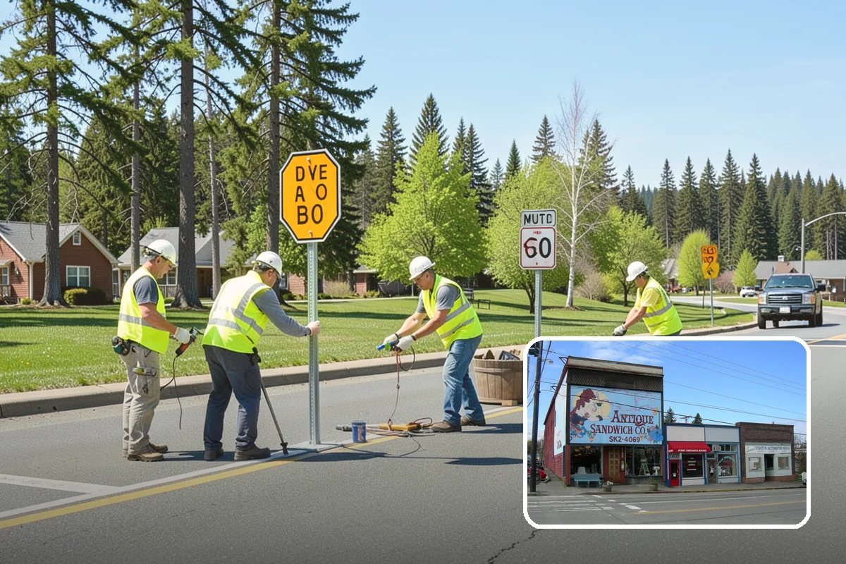 Equipment Mobilization in Ruston, Pierce County, WA - Permitted transport of oversized loads