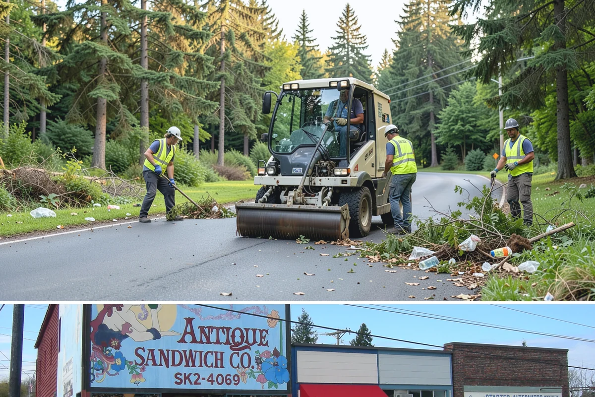 Equipment Mobilization in Ruston, Pierce County, WA - Mobilization for exterior projects clusters in the dry season, when most heavy civil work is underway.